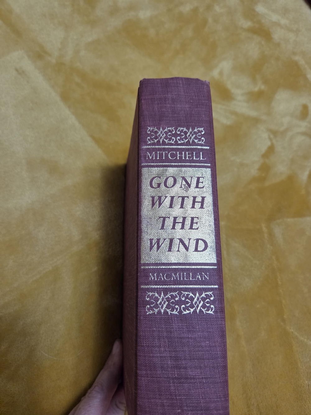 Gone With The Wind Hardcover - Burgundy Cloth